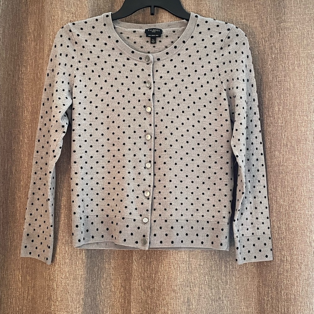 Talbots Merino Wool Cardigan